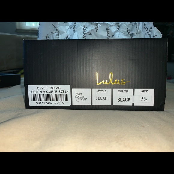 LuLu’s Selah suede block heels - Picture 5 of 6